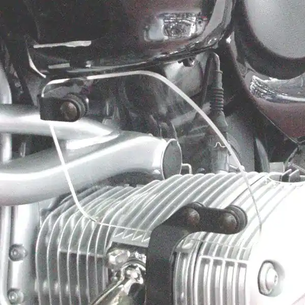 Protège-jambes pour BMW R 1150 R /Rockster(99-06), paire, fumé clair Nouvelle Collection