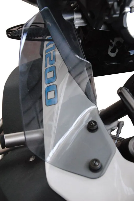 Déflecteur de vent Maxi pour BMW R 1200 GS Adventure LC (14-18), la paire Clair Authentique