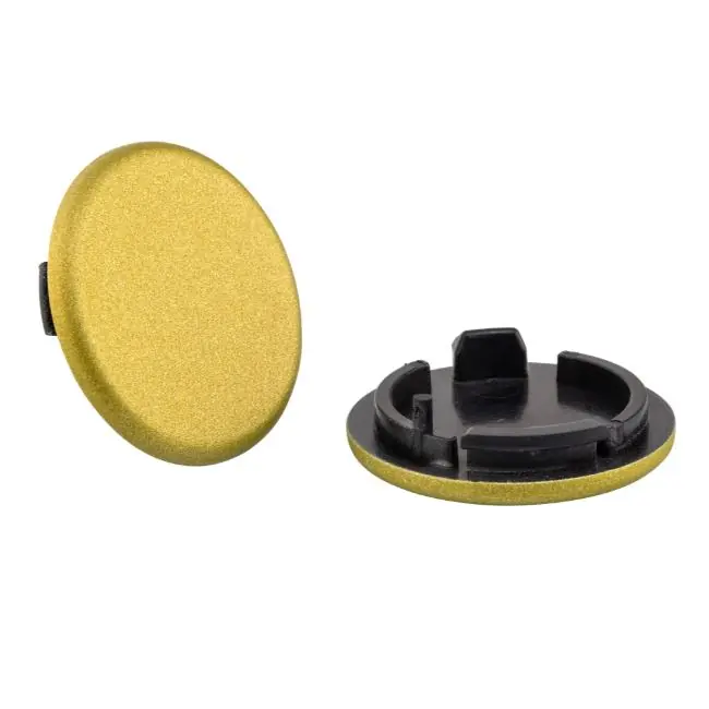 Authentique Cache trou de rétroviseur gauche & droite pour Vespa GTS/GTS Super 125 /300ccm (2023-), vert mat