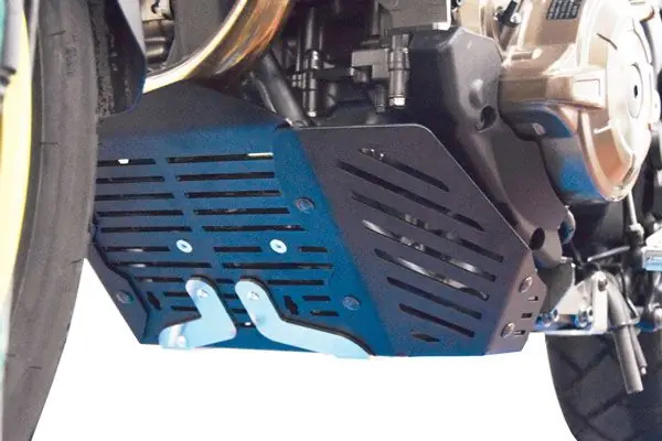 Seulement Aujourd&rsquo;hui Plaque de protection moteur en aluminium pour Honda CRF 1000 L Africa Twin, noir