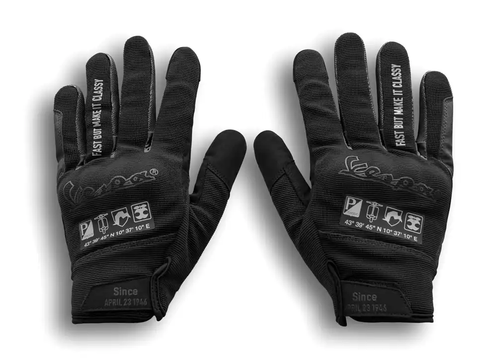 Gants Vespa noir DEC S Acheter Direct
