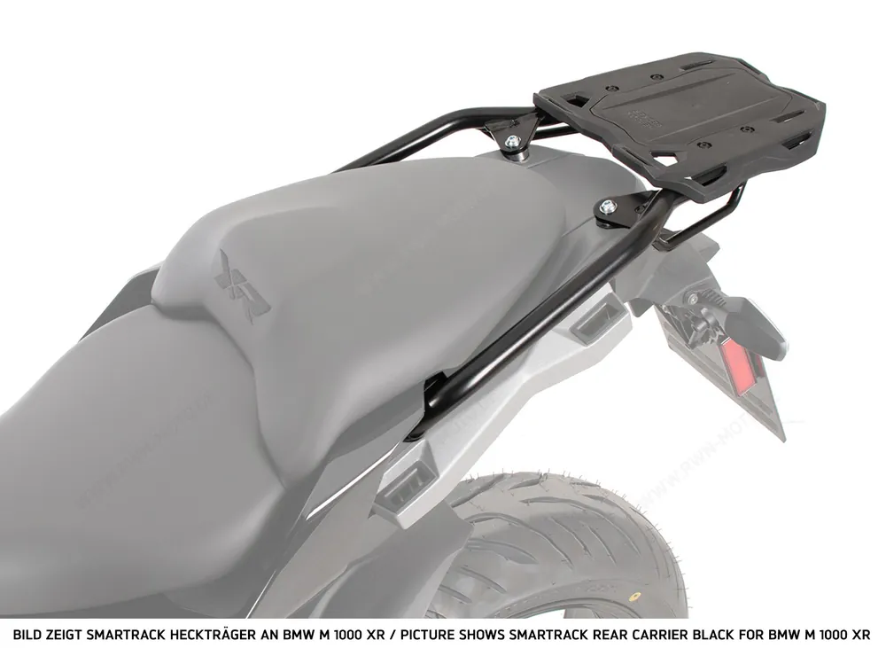 Porte-bagages arrière Smartrack noir pour Honda CRF 450 L (19-21) Hepco & Becker Marque