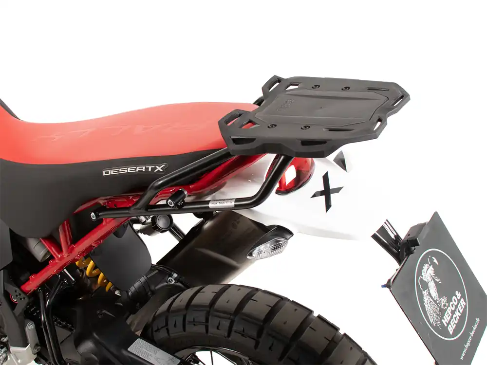 Meilleur Prix Porte-bagages arrière Smartrack noir pour Ducati DesertX Rally (24-) Hepco & Becker