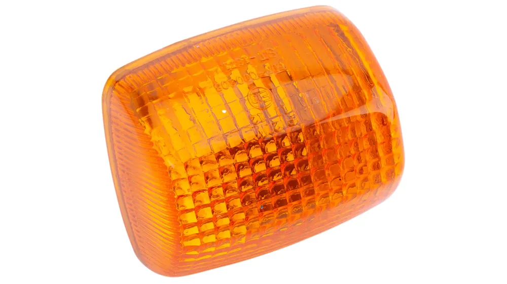 Verre de clignotant avec homologation E Nouvel Arrivage