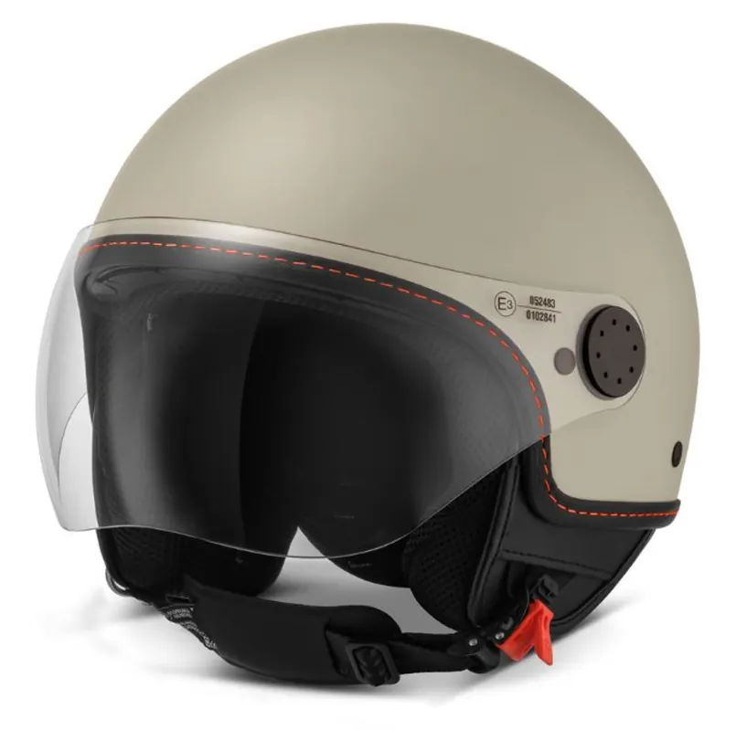 Vespa casque jet, Vespa Visor LangHe, beige (598) XS Petit Prix