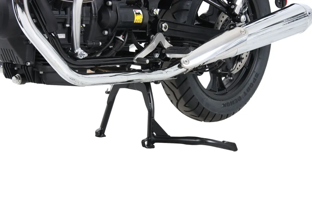 Béquille principale noire pour Moto Guzzi V7 850 Stone Corsa (2024) Hepco & Becker Satisfait Ou Remboursé