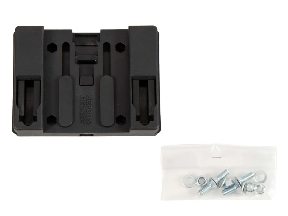 Must-Have Contre-support de sacoche de réservoir (unité de fermeture) Kit de montage Basic Hepco & Becker