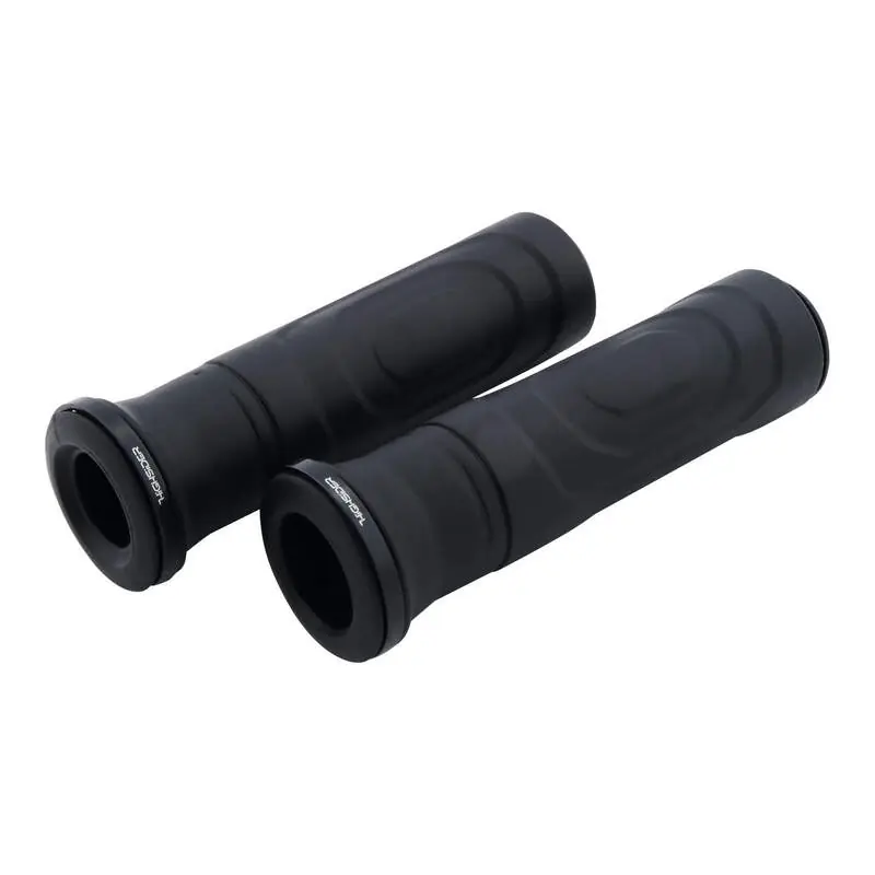 HIGHSIDER pro Goma-RS Gomme de poignée noire 7/8 pouce (22,2 mm), 125 mm (paire) Expédié Aujourd'hui