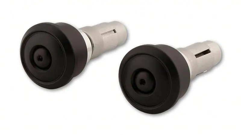Poids de guidon HIGHSIDER pro Retro Noir Haute Qualité
