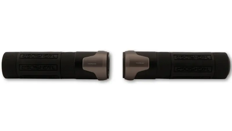 HIGHSIDER pro Akron Grip Rubber Titan 7/8 pouces (22,2 mm), 132 mm Nouvel Arrivage