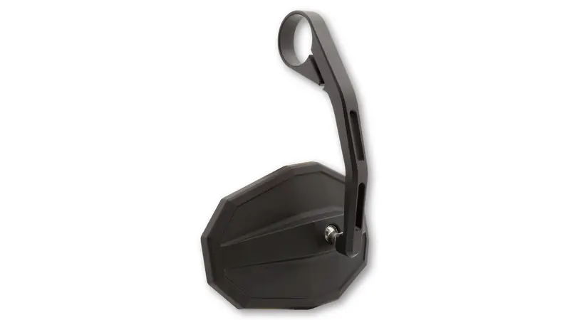 Offre Limitée HIGHSIDER smart Rétroviseur d&rsquo;extrémité de guidon Straight noir long (1pc)