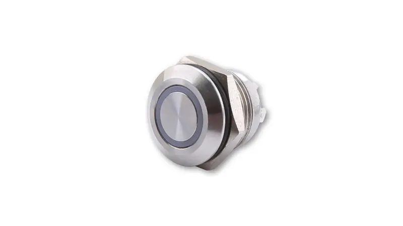 Offre Limitée HIGHSIDER pro Taster Mit LED Leuchtring in verschiedenen Farben (M12) (1Stck)