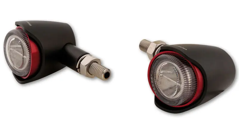 HIGHSIDER pro Akron-X LED feu arrière, feu stop, clignotant noir/teinté 3en1, homologué E (paire) Prix Choc