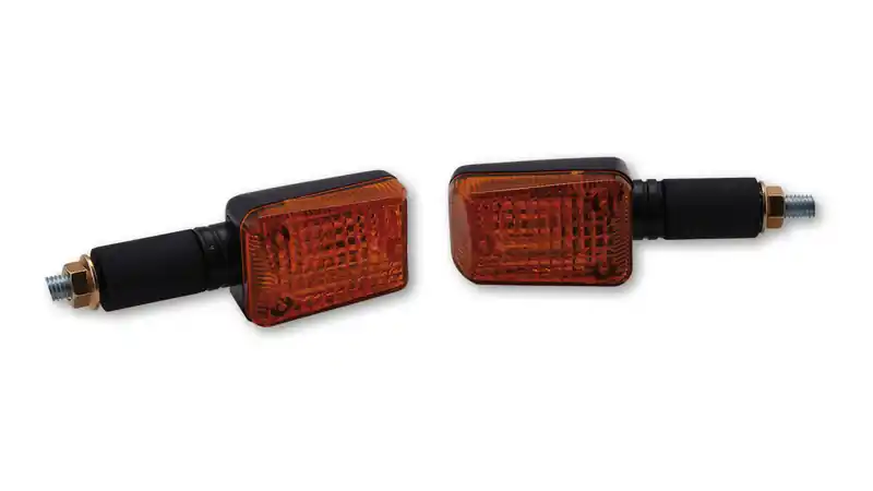 HIGHSIDER Clignotants Smart Mini Boîtier noir / Lentille orange (paire), Avant & Arrière Affaire À Saisir