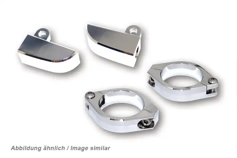 HIGHSIDER pro Kit de support de clignotant M8 Pour 42-43 mm Prix Cassé