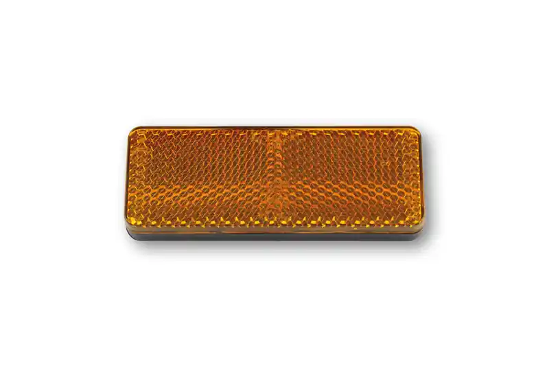 Livraison Express HIGHSIDER smart Réflecteur en fourche Jaune Rectangulaire (1pc)