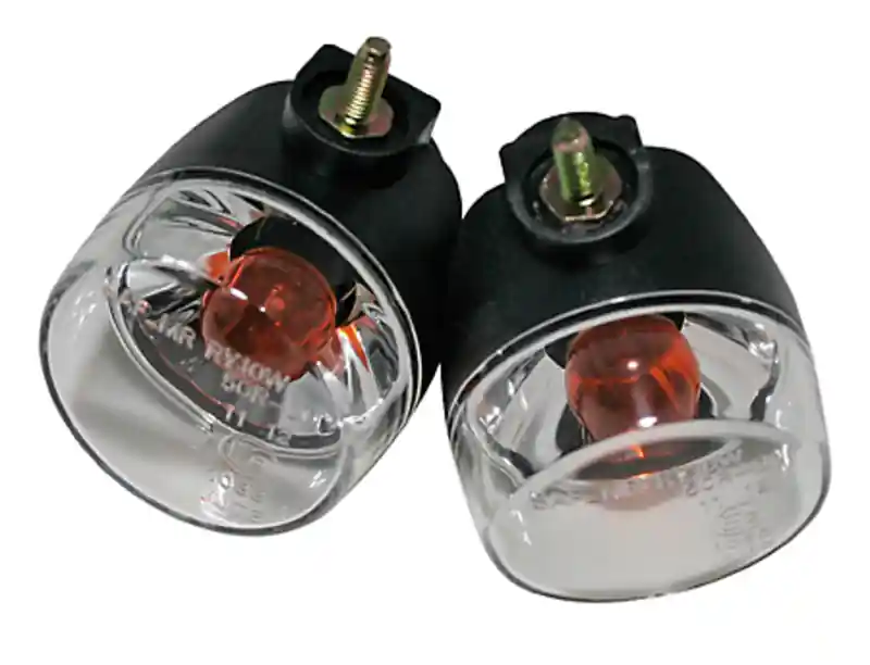 HIGHSIDER Smart ATV Glühlampen Blinker Gehäuse Schwarz / Linse Klar (Paar), Vorn & Hinten Seulement Aujourd&rsquo;hui