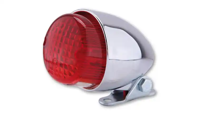 Feu arrière HIGHSIDER smart Texas chromé (1pc) Super Prix