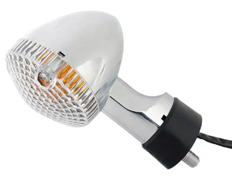 Authentique Clignotant BIHR blanc, avant droite / arrière gauche pour : YAMAHA XVS