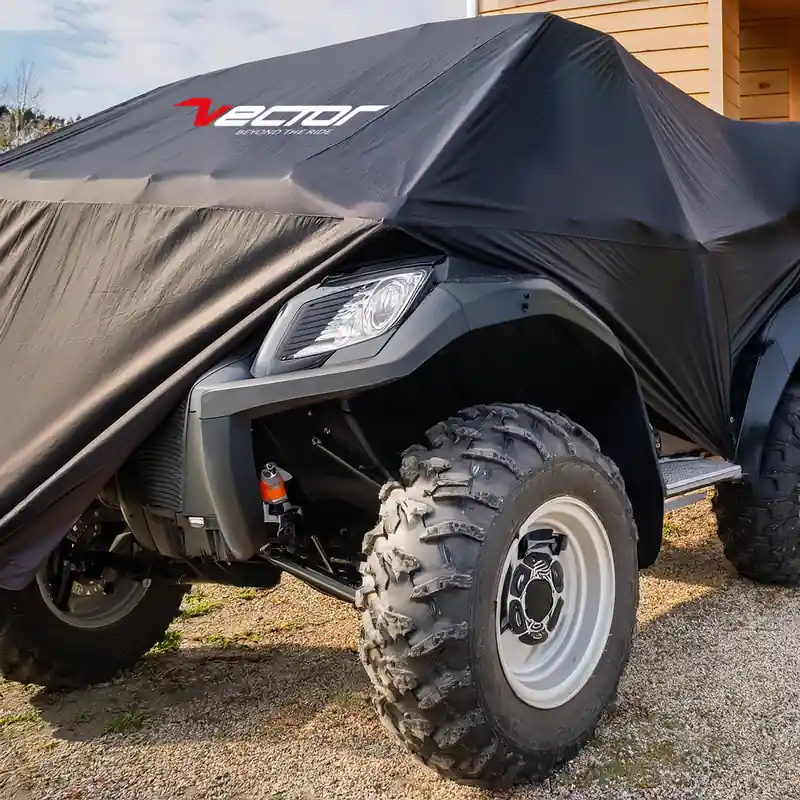 VECTOR Bâche extérieure pour ATV/Quads - Noir - XL Prix Choc