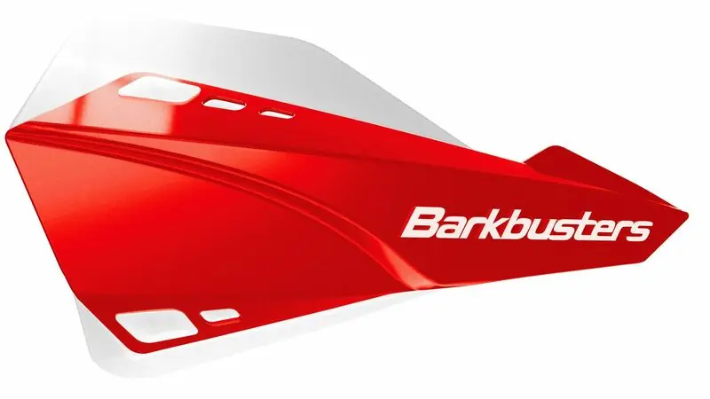 Barkbusters Sabre Kit de protection des mains Fixation universelle rouge/blanc Remise