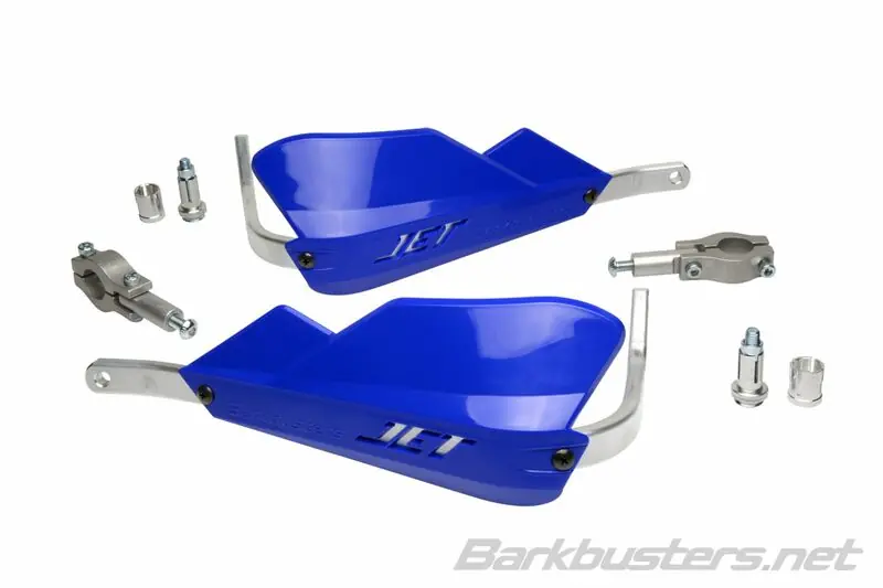 Barkbusters Jet Protège-mains Fixation en deux points droite Ø22mm Bleu Seulement Aujourd&rsquo;hui