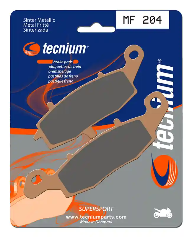 Vente Flash Tecnium Street Performance Sintermetall Bremsbeläge - MF204