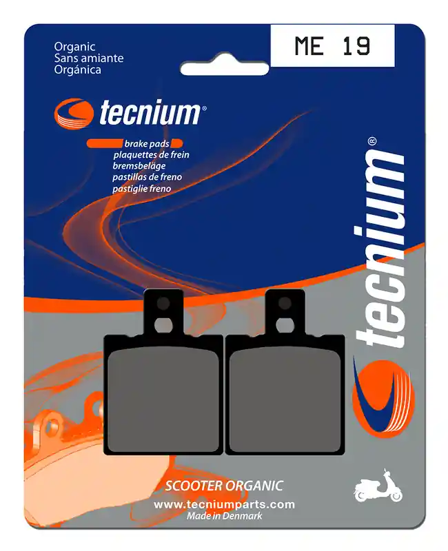 Acheter En Ligne Plaquettes de frein organiques pour scooter Tecnium - ME19