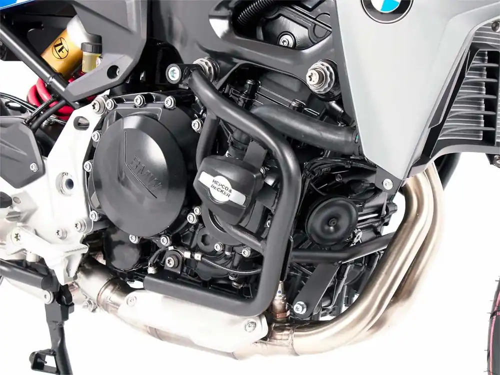 Arceau de protection moteur avec protectionpad noir pour BMW F 900 R (25-) Hepco & Becker Offre Du Jour
