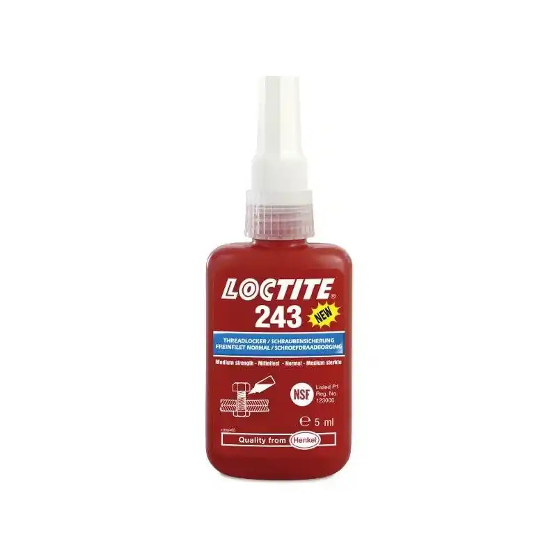 Freinage des filetages Loctite 243 résistance moyenne – flacon de 5 ml Acheter Direct