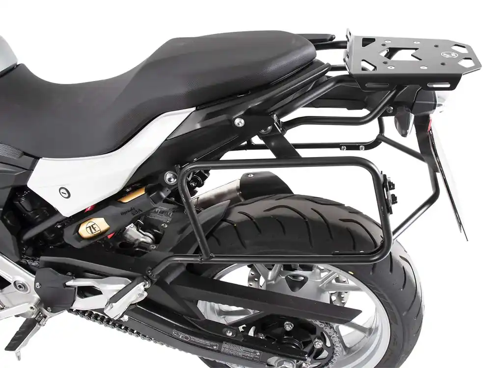 Acheter En Ligne Porte-bagages latéraux Lock-it noir pour BMW F 900 XR (20-24) Hepco & Becker