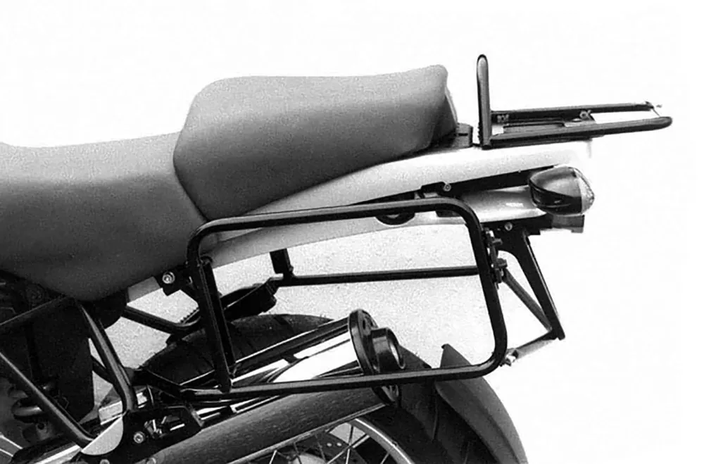 Livraison Express Porte-bagages tubulaire support de top case noir pour BMW R 850 GS (98-00)/R 1100 GS (94-99) Hepco & Becker