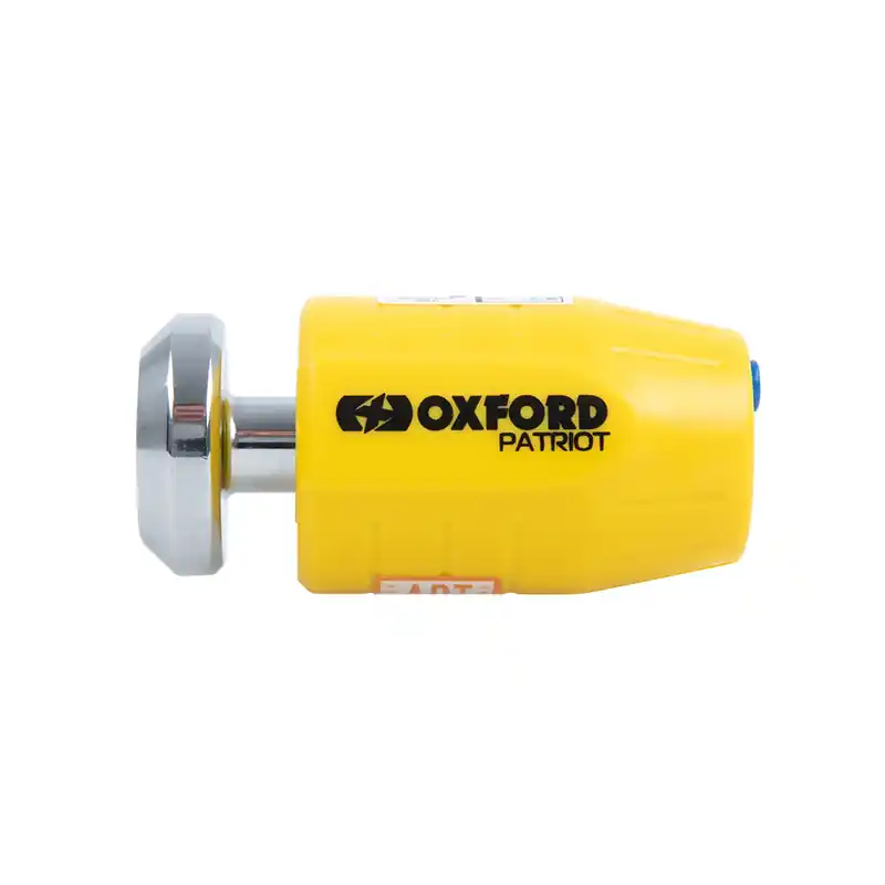 Réduction Antivol à disque de frein Oxford Patriot – Jaune
