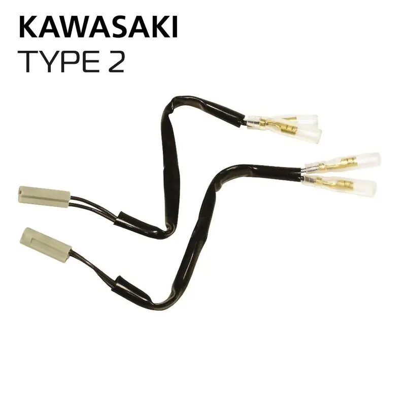 Câble d&rsquo;adaptateur de clignotant Oxford – Kawasaki Type 2 Top Vente