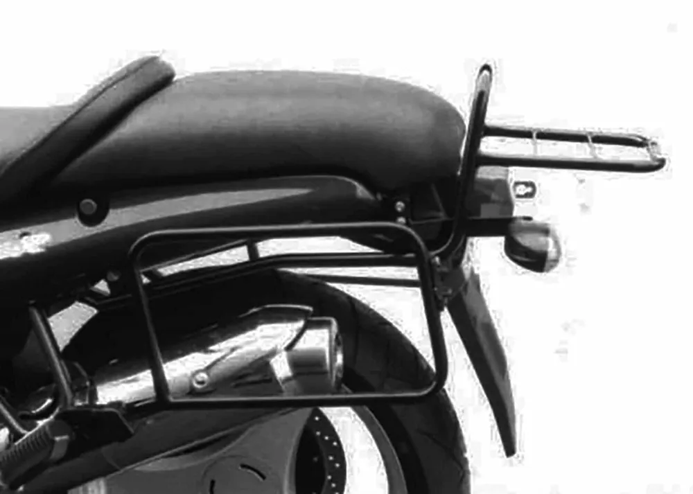 Promotion Porte-bagages tubulaire support de top case noir pour BMW R 850 R (94-02)/R 1100 R (94-99) Hepco & Becker