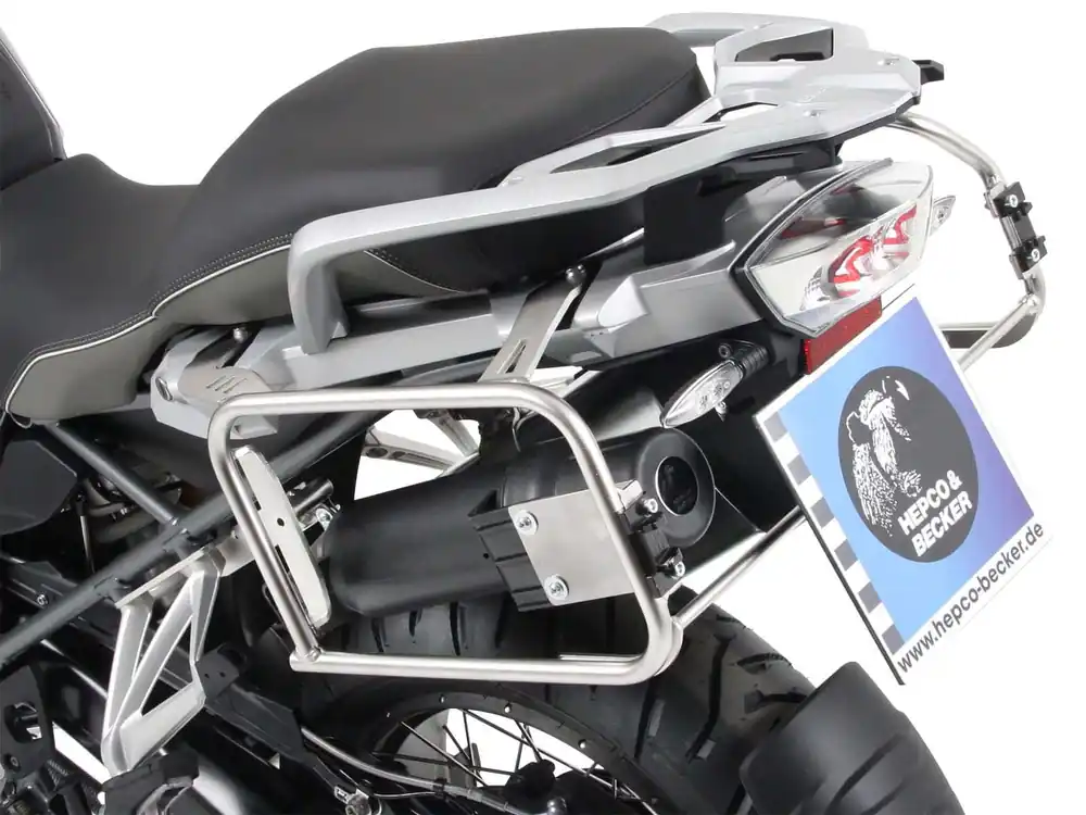 Boîte à outils pour support de valises latérales Cutout pour BMW R 1200 GS LC (13-18) Hepco & Becker Nouveauté
