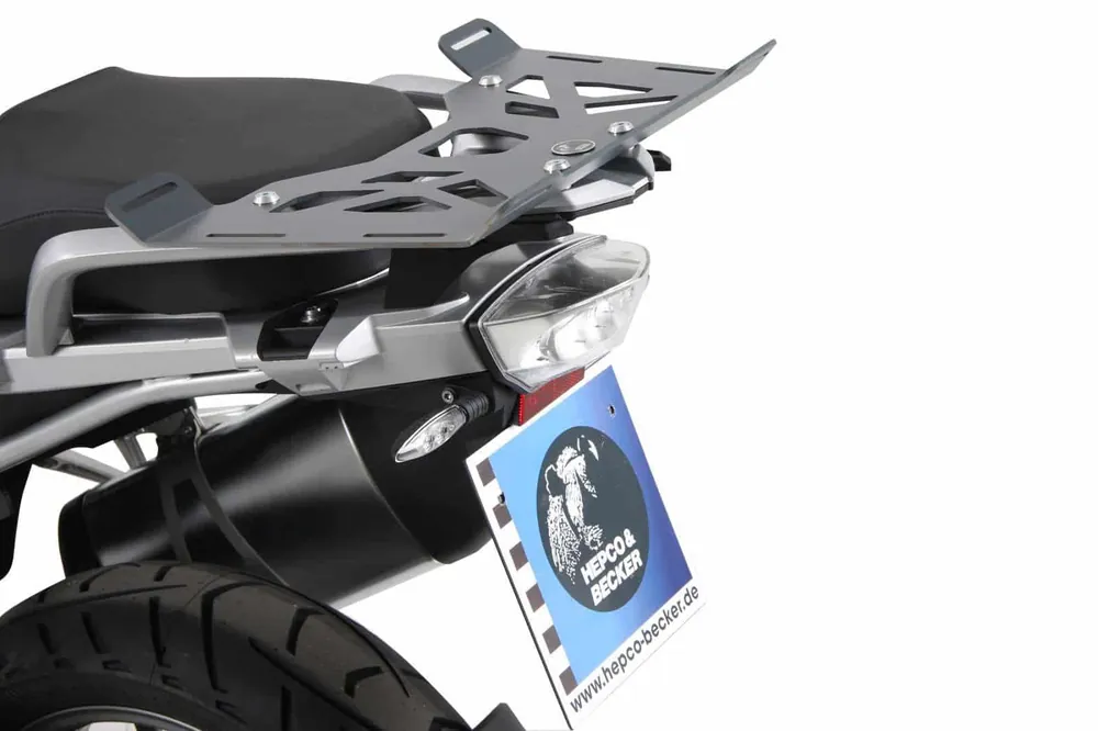 Commander Maintenant Elargisseur de porte-bagages anthracite pour BMW R 1200 GS LC (13-18) Hepco & Becker