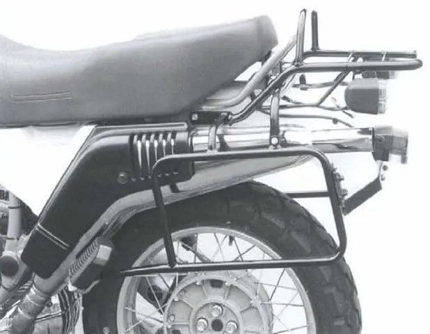 Tube porte-bagages Topcase noir pour BMW R 80 GS Basic (1996) Origanal Hepco & Becker Expédié Aujourd&rsquo;hui