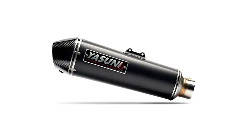 Marque Yasuni Scooter 4 komplette Auspuffanlage – Carbon HONDA SH 300