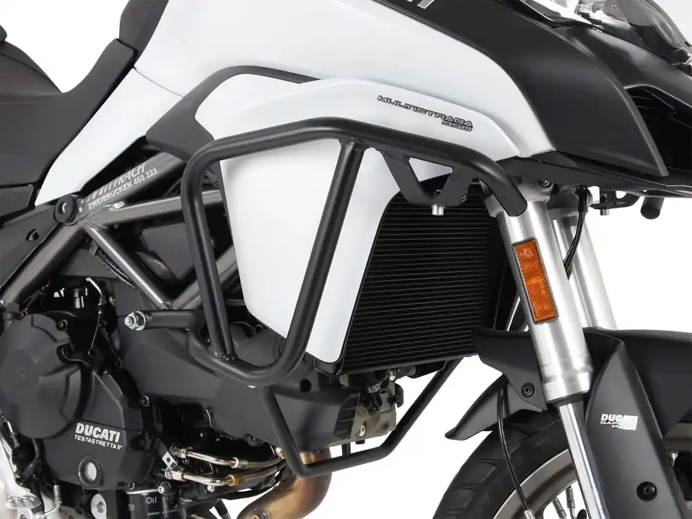 Arceau de protection de réservoir noir pour Ducati Multistrada 950 /S (17-21) Hepco & Becker Commander Maintenant
