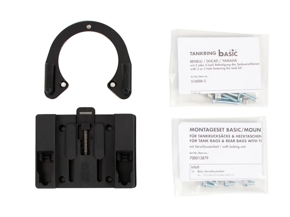 Dernière Chance Anneau de réservoir Basic avec unité de fermeture de la sacoche de réservoir pour Ducati Multistrada 1200 /S (10-14)