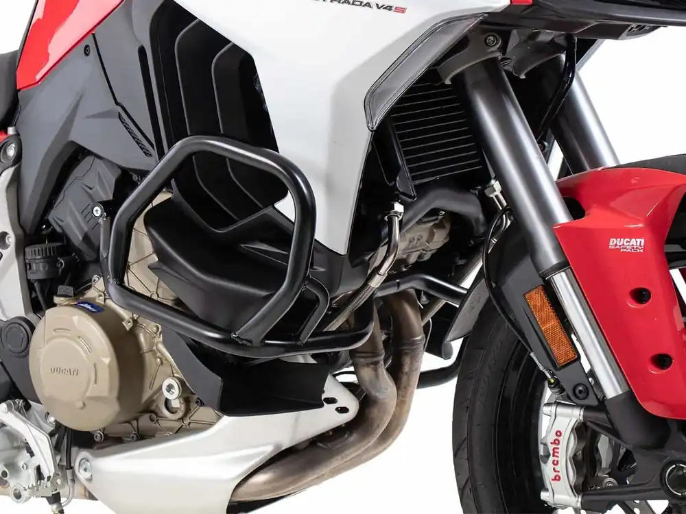 Arceau de protection moteur noir pour Ducati Multistrada V4/S/S Sport/Pikes Peak (21-24) /Rally (23-24) Soldes