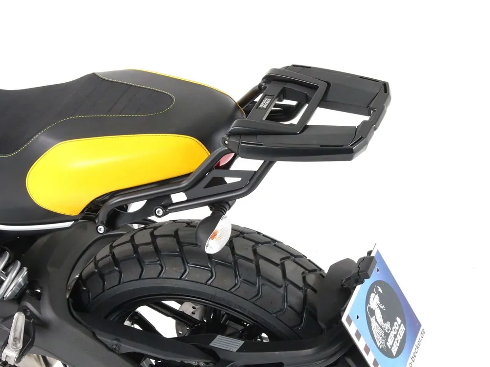 Support de top case Easyrack noir pour Ducati Scrambler 800 (15-18) Hepco & Becker Acheter Direct