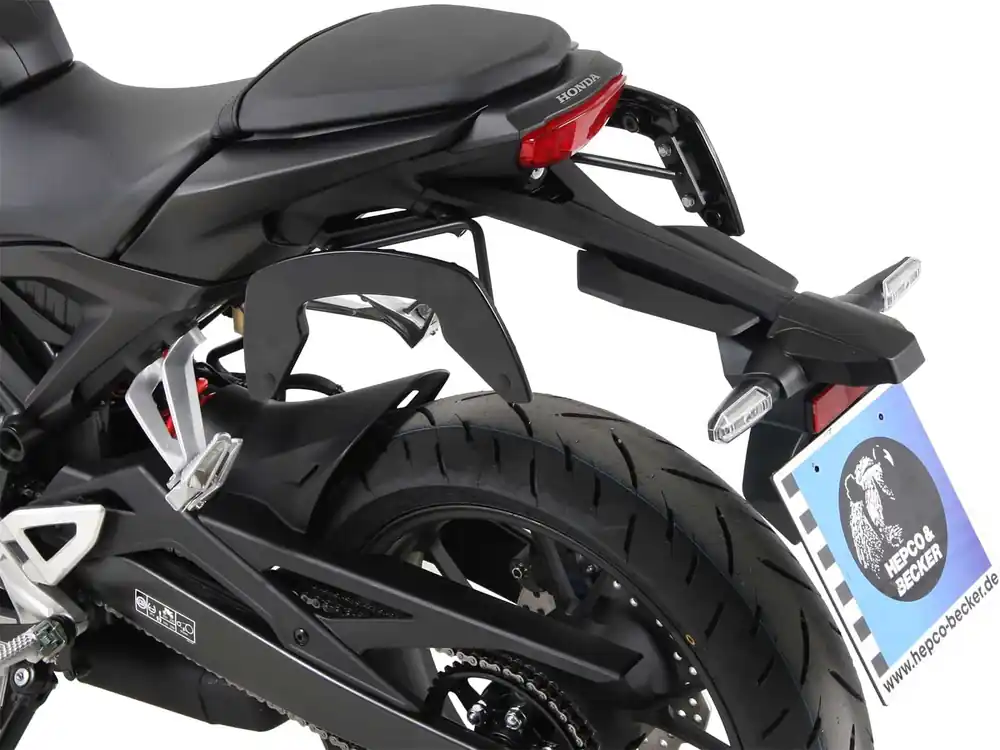Supports latéraux C-Bow noirs pour Honda CB 125 R (18-24) Hepco & Becker Marque