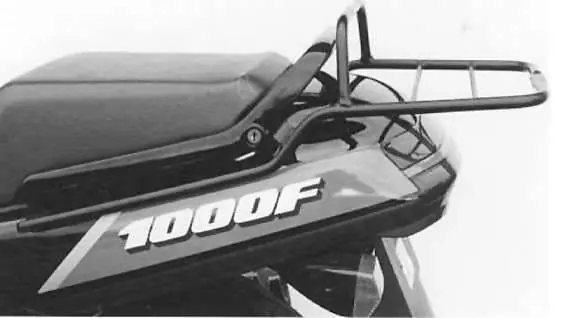 Paiement Sécurisé Porte-bagages tubulaire support de top case noir pour Honda CBR 1000 F (89-92) Hepco & Becker
