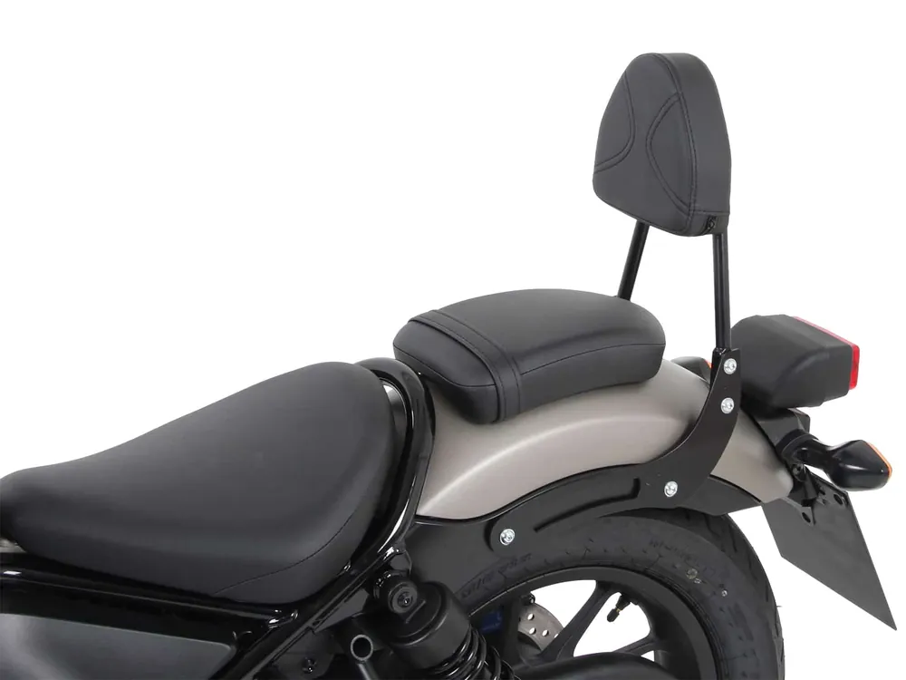 Quantité Limitée Sissybar sans porte-bagages noir pour Honda CMX 500 Rebel (17-)