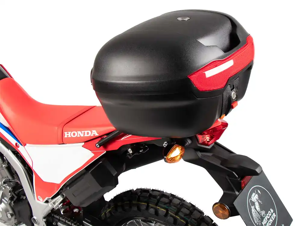 Produit De Marque Support de top case noir y compris top case Journey 40 noir pour Honda CRF 300 L (21-)