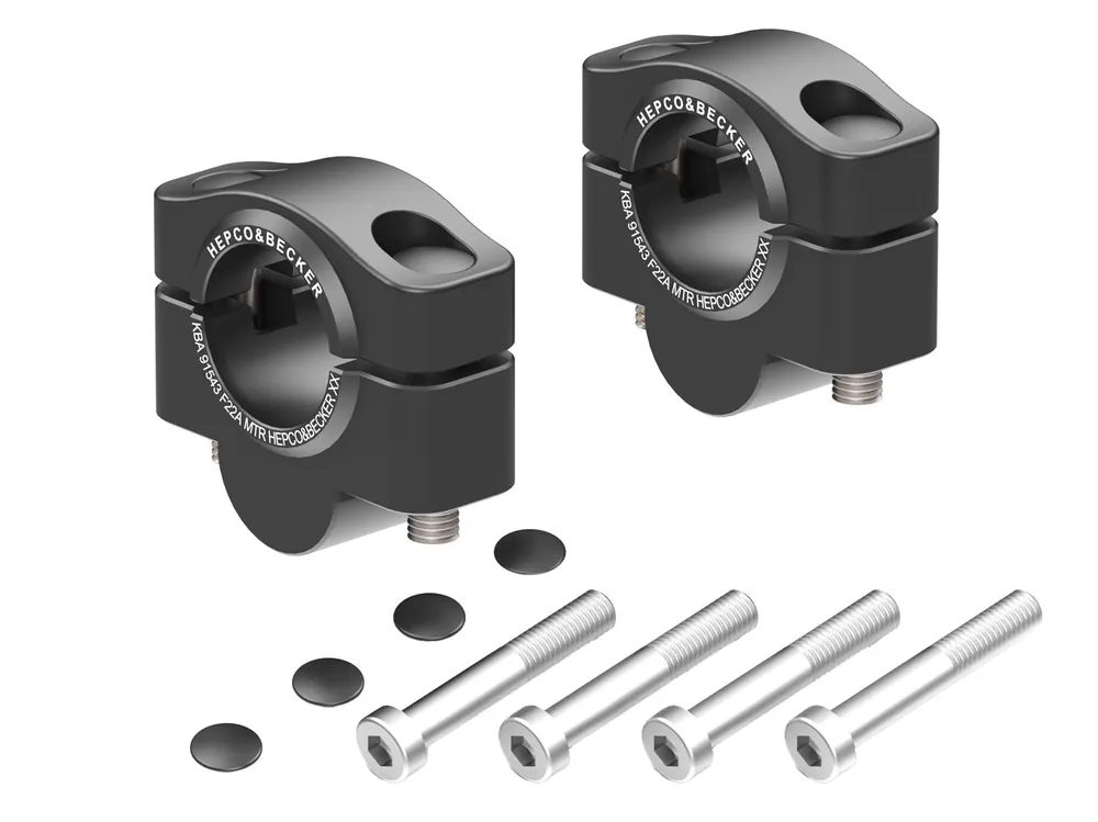 Augmentation du guidon H=20 mm pour Honda NT 1100 (25-) Orignal Hepco & Becker Noir Acheter Direct