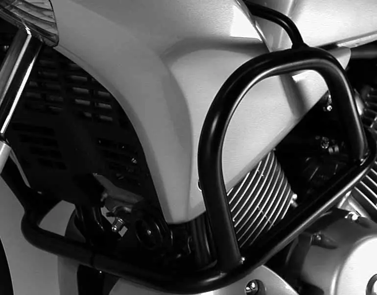 Arceau de protection moteur noir pour Honda XL 125 V Varadero (07-13) Hepco & Becker Offre Du Jour