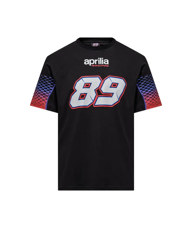 Aprilia T-shirt Racing 89 homme noir S Nouveauté
